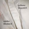 Leinenhemd, 13.-15. Jhd. maschinengenäht, cremeweiß, Gr. S