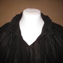 Feine Renaissance-Chemise mit Stehkragen (Damen & Herren) Weiß XS/S
