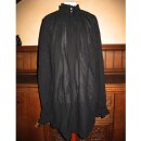 Feine Renaissance-Chemise mit Stehkragen (Damen & Herren) Weiß XS/S