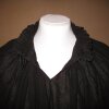 Feine Renaissance-Chemise mit Stehkragen (Damen & Herren) Weiß XS/S
